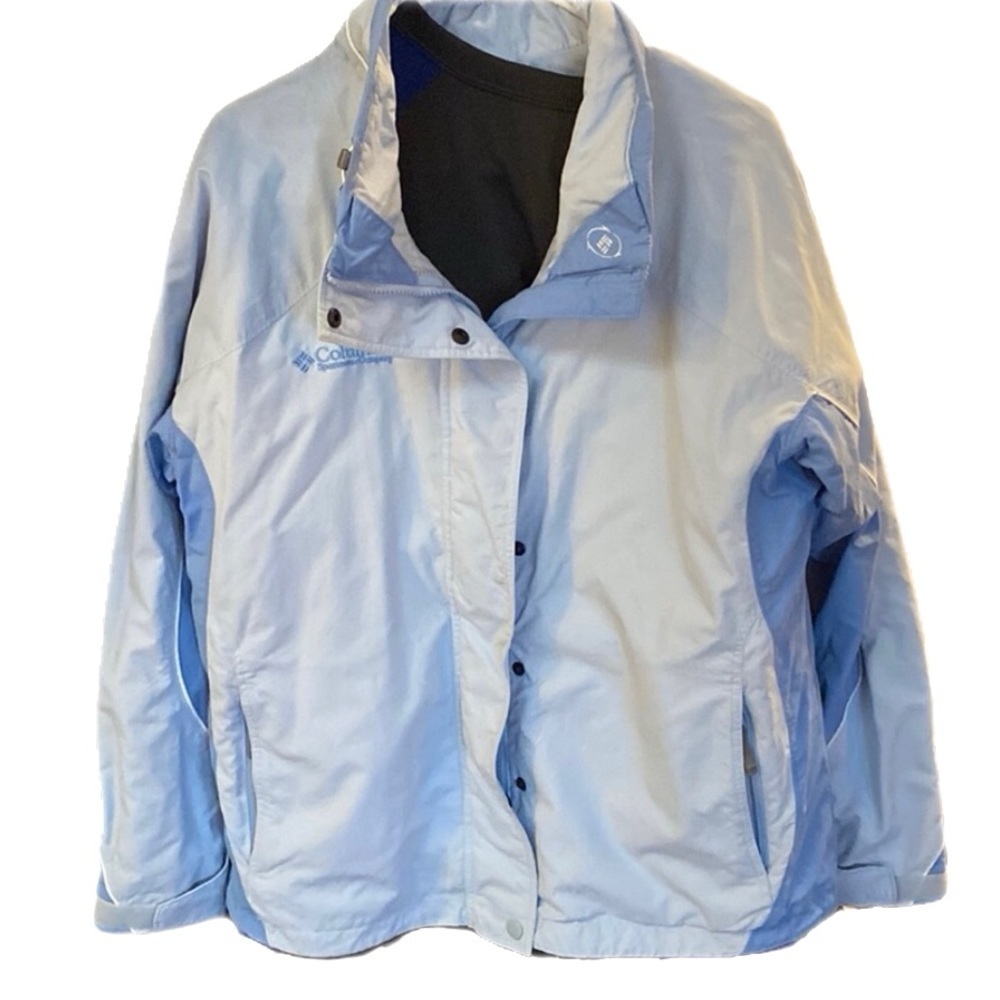 Columbia Core Interchange Vertex Women's BLUE OMNI TECH Jacket - Size XL